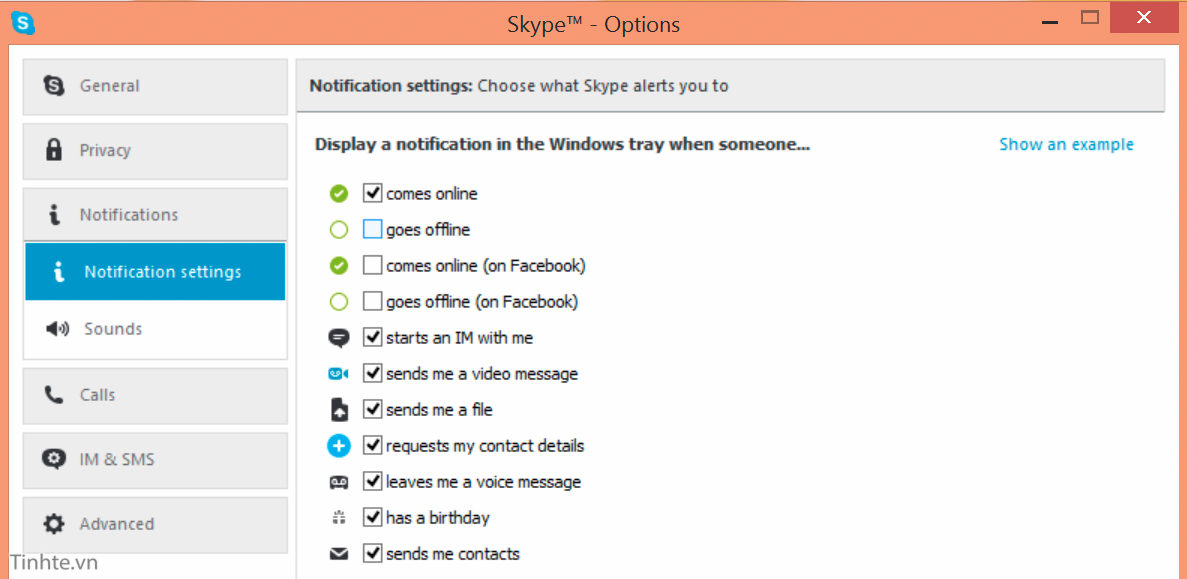6 vấn đề thường gặp với Skype và cách khắc phục 2815282_Notification