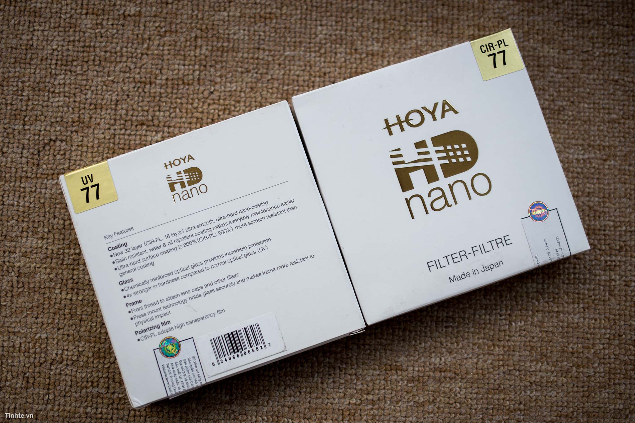Trên tay và tặng Filter Hoya HD Nano UV - có 32 lớp tráng phủ, siêu cứng, chống xước...