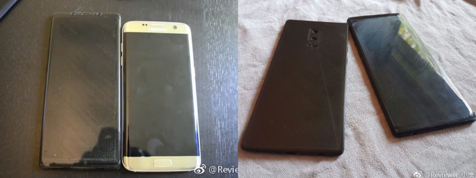 Mô hình của Galaxy Note 8 xuất hiện: cứng cáp hơn S8, cảm biến vân tay tích hợp vào màn hình