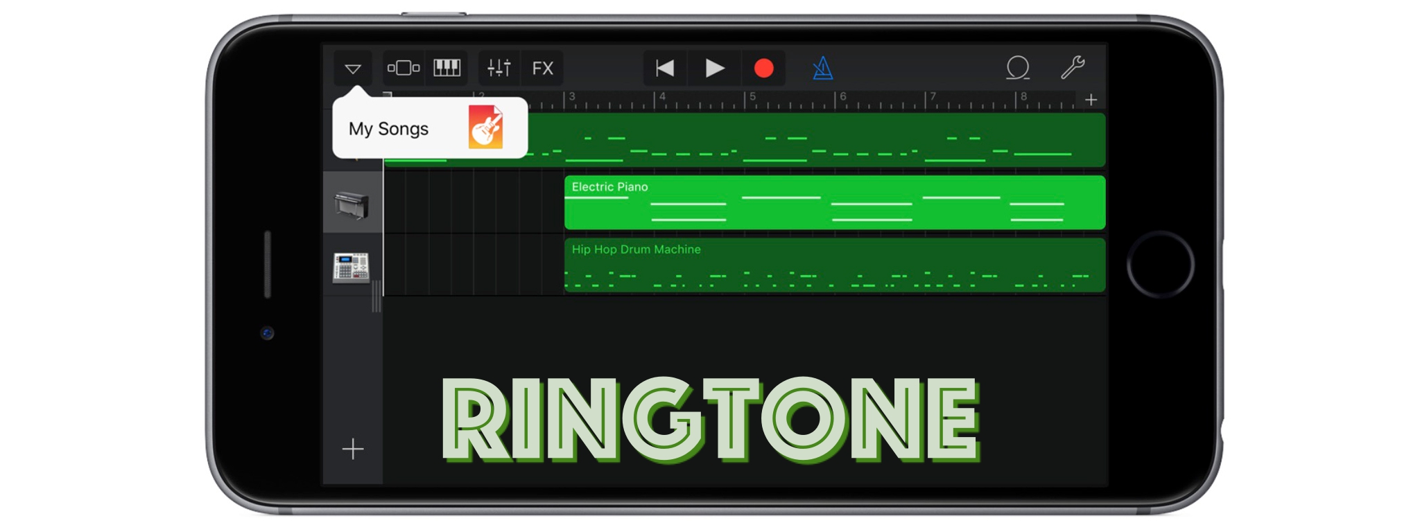 [Hướng dẫn] Tận dụng app GarageBand tự tạo nhạc chuông cho iPhone