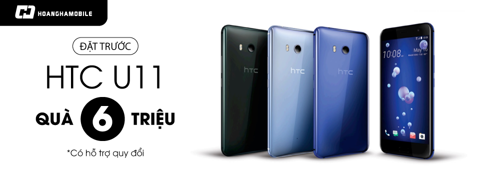 [QC] Mua HTC U11 với giá ưu đãi nhất ở đâu?