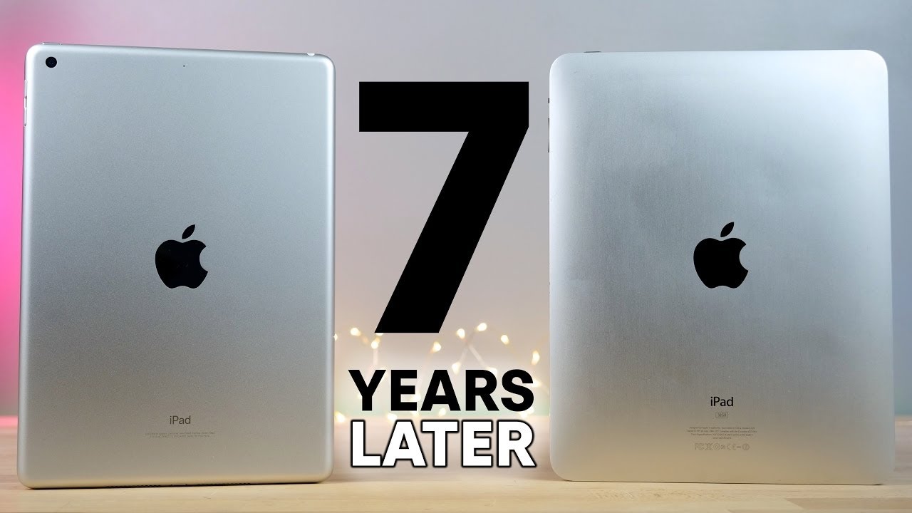 [Vui] iPad Gen 1st (năm 2010) vs iPad 2017