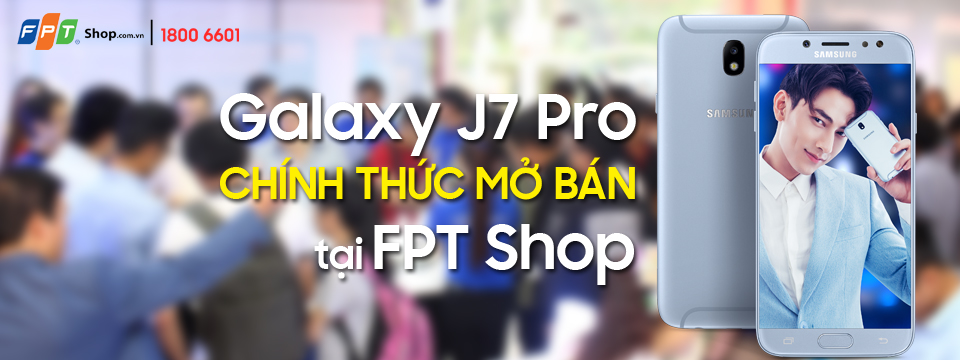 [QC] Khách hàng nô nức đến FPT Shop nhận máy in màu HP trong ngày mở bán Galaxy J7 Pro