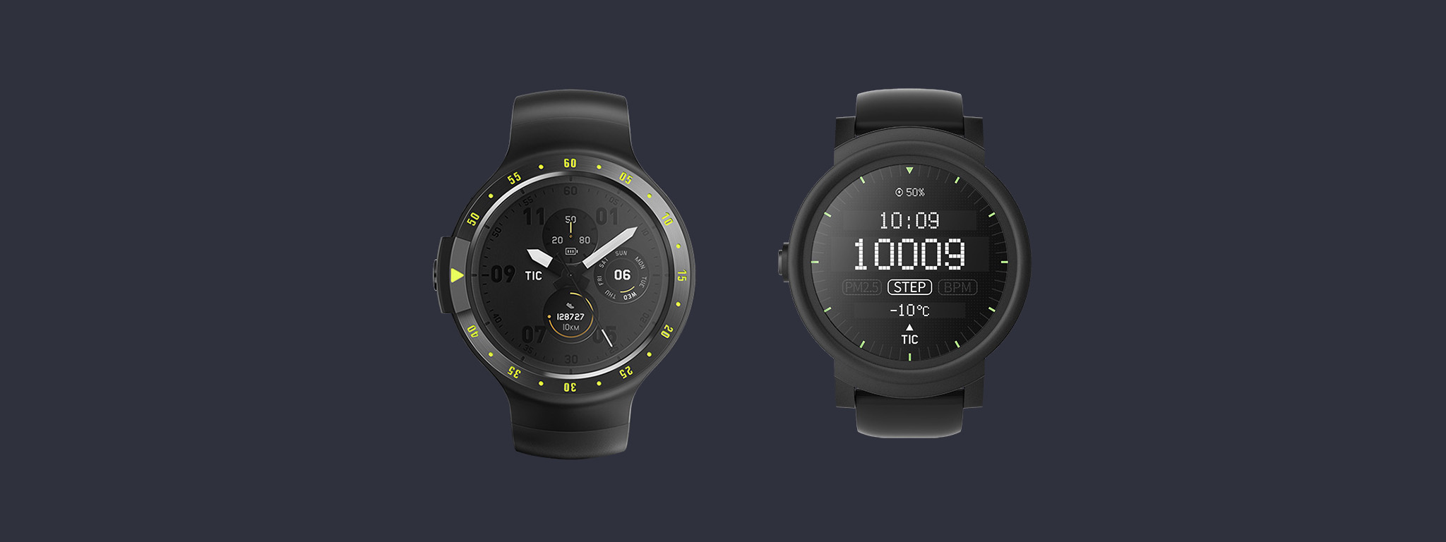 Ticwatch S & E: Ticwatch trở lại, chạy Android Wear, GPS tích hợp, giá từ 159 USD