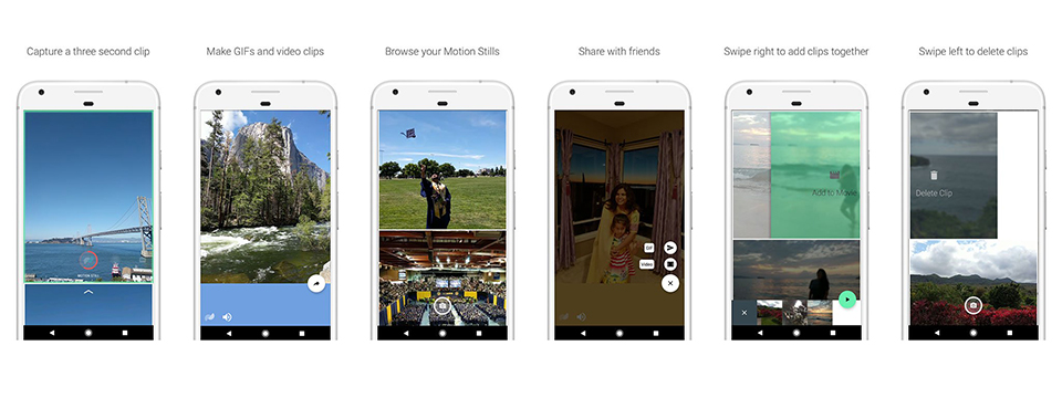 Tạo ảnh động dạng file GIF trên điện thoại Android bằng phần mềm Motion Stills chính chủ của Google