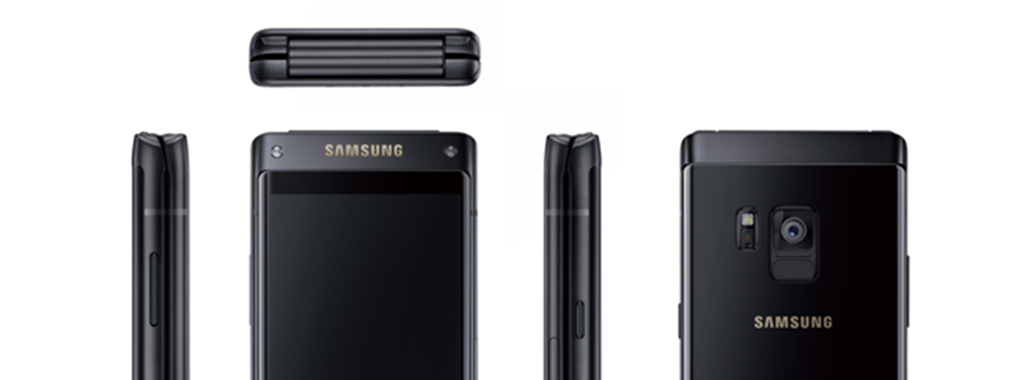 Xuất hiện hình ảnh điện thoại gập của Samsung: màn hình ngoài viền mỏng như S8, 4,2-inch 1080p?