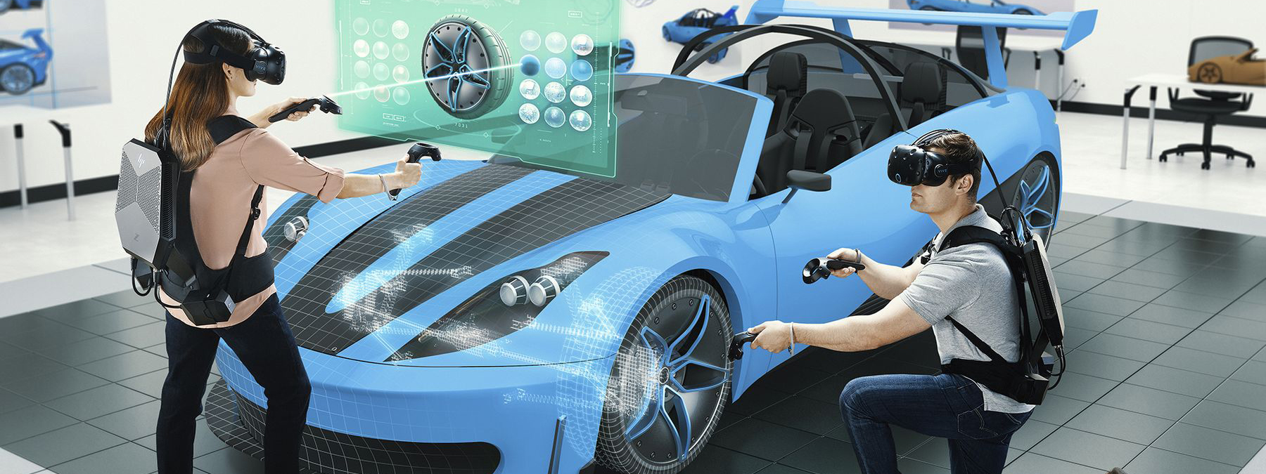 HP ra mắt máy trạm đeo lưng cho giải pháp VR, đồ họa Quadro, 3299 USD