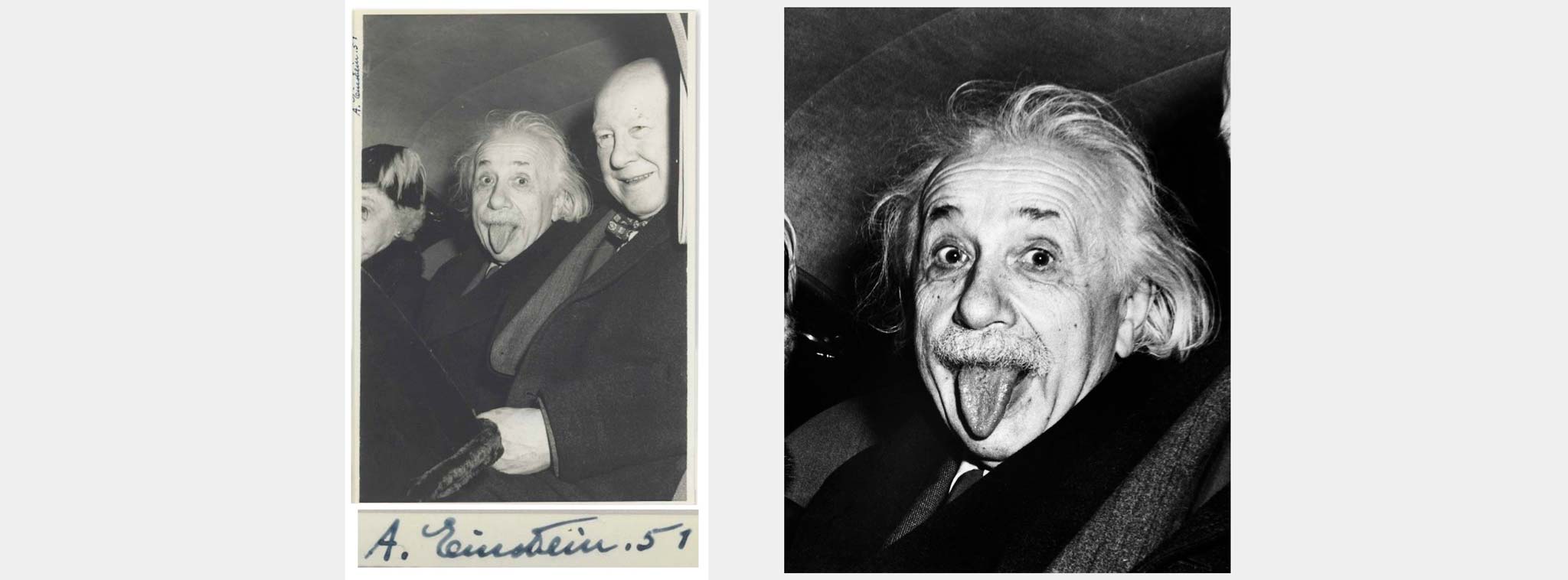 Bức ảnh Einstein thè lưỡi được đấu giá với số tiền 125 ngàn đô la