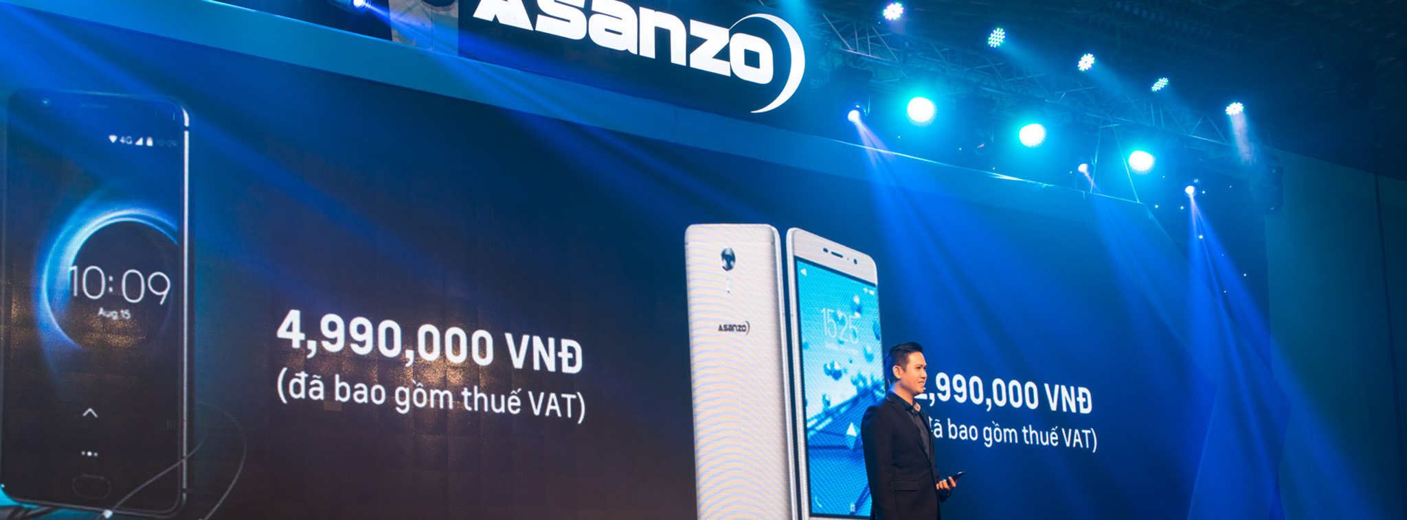 Asanzo ra mắt smartphone giá rẻ Z5: 5 triệu, S5: 3 triệu, thiết kế tốt, đều có cảm biến vân tay