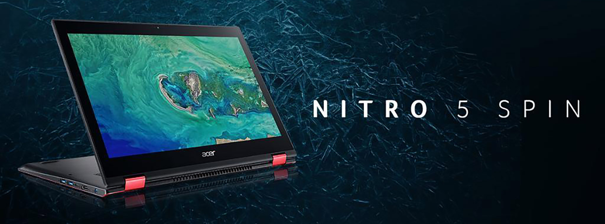 Acer Nitro 5 Spin - laptop chơi game màn hình cảm ứng xoay, Core i thế hệ 8, GTX 1050, giá từ $1000