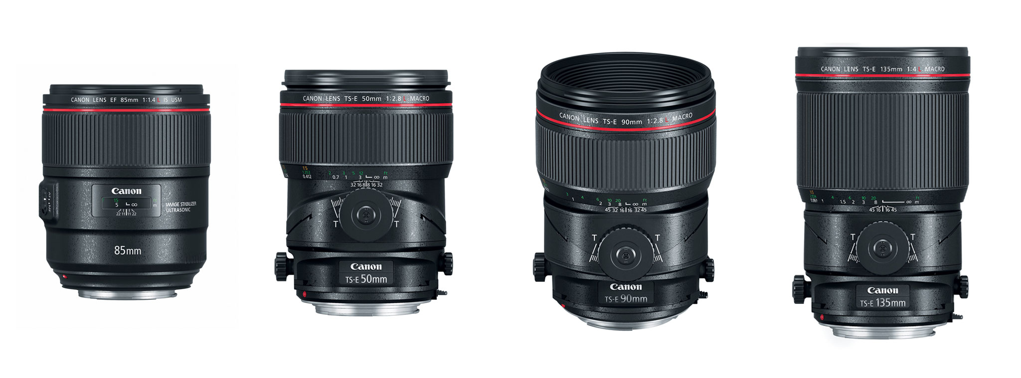 Canon giới thiệu lens chân dung EF 85mm F/1.4 L IS USM, 3 lens Tilf-Shift Macro và 1 đèn flash kép