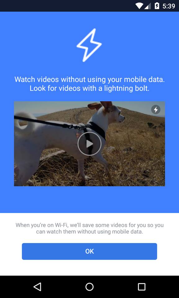 Facebook đang thử nghiệm Instant Videos: xem video nhanh hơn, tiết kiệm dữ liệu di động hơn