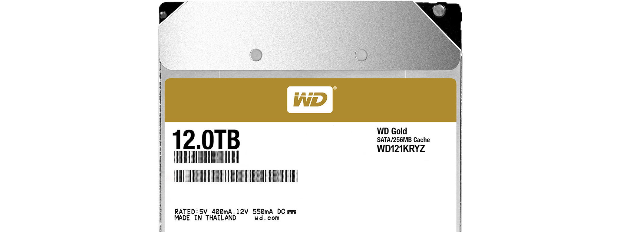 WD bắt đầu bán dòng ổ Gold 12 TB đóng khí Heli, anh em có thể mua được, giá đề xuất $522