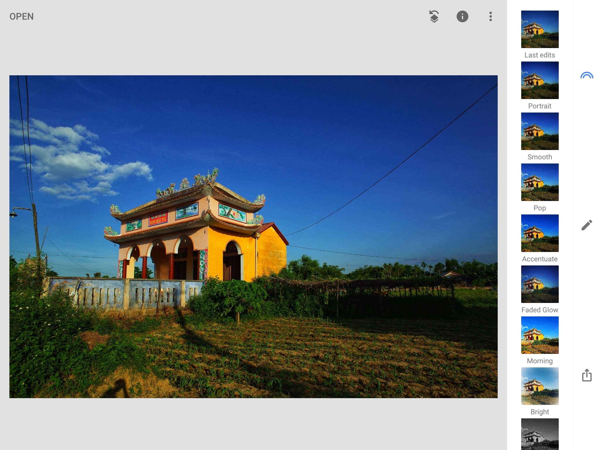 Snapseed phiên bản 2.18: thêm 11 Filters mới, cập nhật giao diện để hậu kỳ nhanh chỉ bằng 1 lần chạm