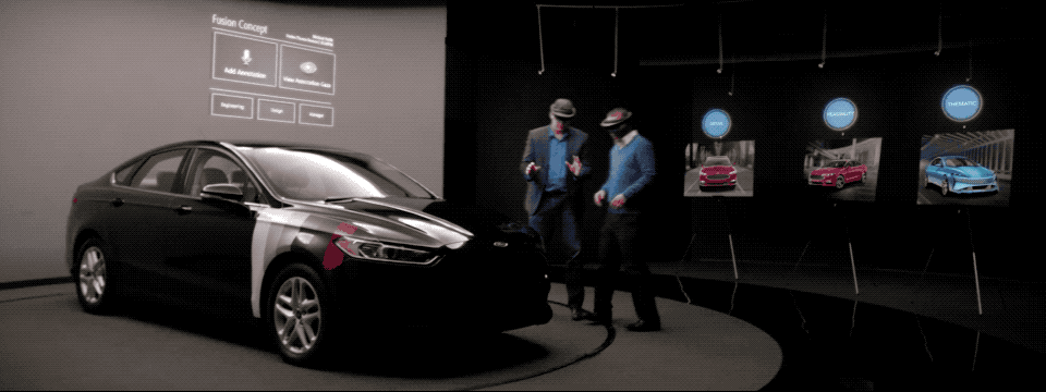 Ford dùng kính tăng cường thực tế Microsoft HoloLens để hỗ trợ thiết kế xe
