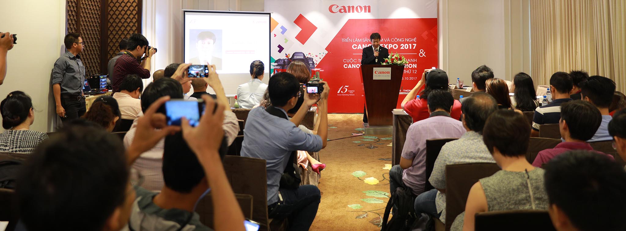 Canon giới thiệu sự kiện Canon EXPO và Canon Photomarathon 2017 tại Việt Nam