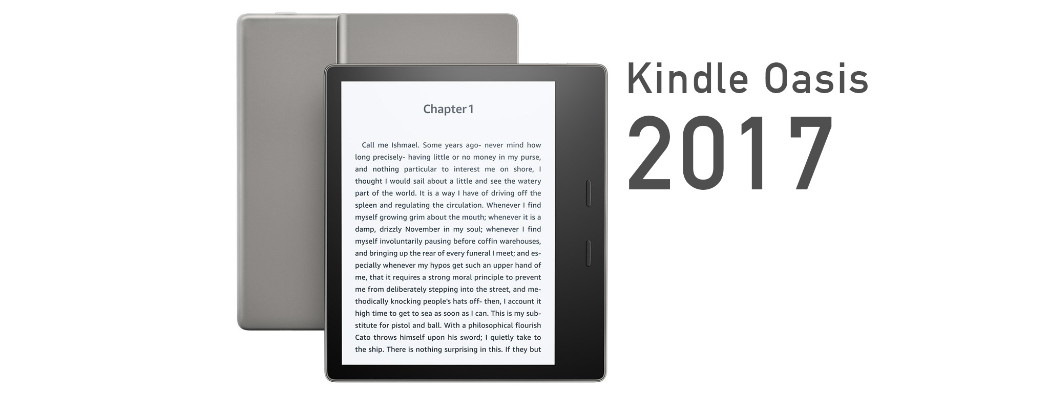 Kindle Oasis mới (2017): Nâng cấp lớn, có kháng nước, giảm giá còn 250 USD