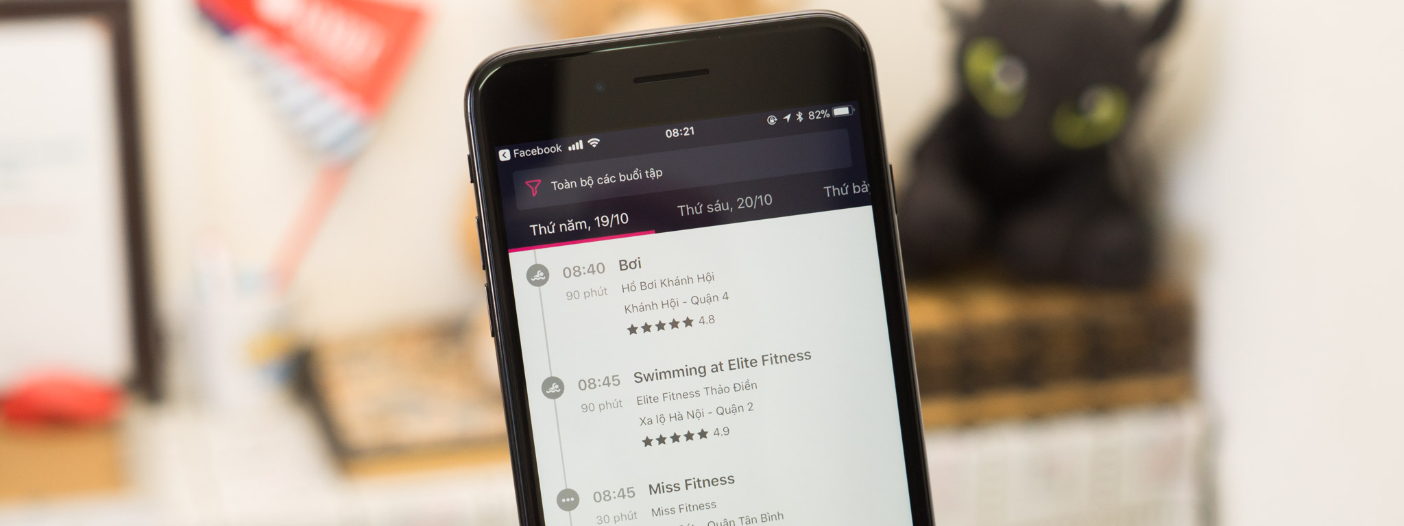 [Android, iOS] Mời dùng thử WeFit: tìm hồ bơi, phòng tập, yoga và đặt lịch tập luyện nhanh chóng