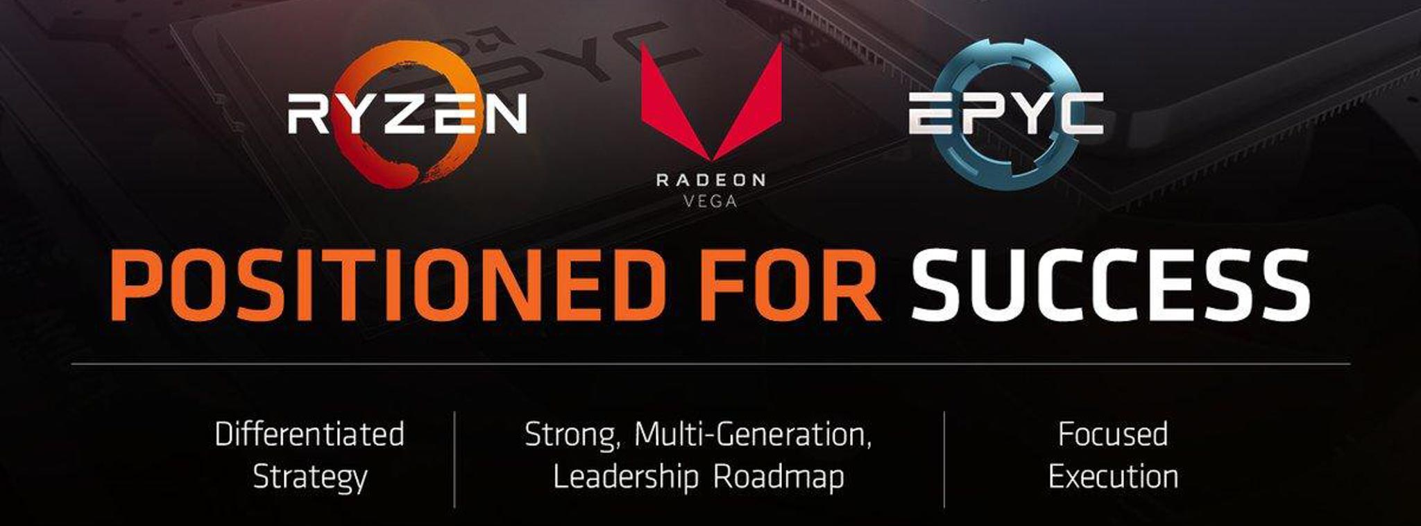 AMD đã có lời trở lại, lợi nhuận đạt 71 triệu USD trong Quý 3/2017