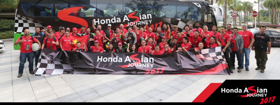 [QC] Honda Việt Nam tham gia hành trình châu Á “Honda Asian Journey” 2017