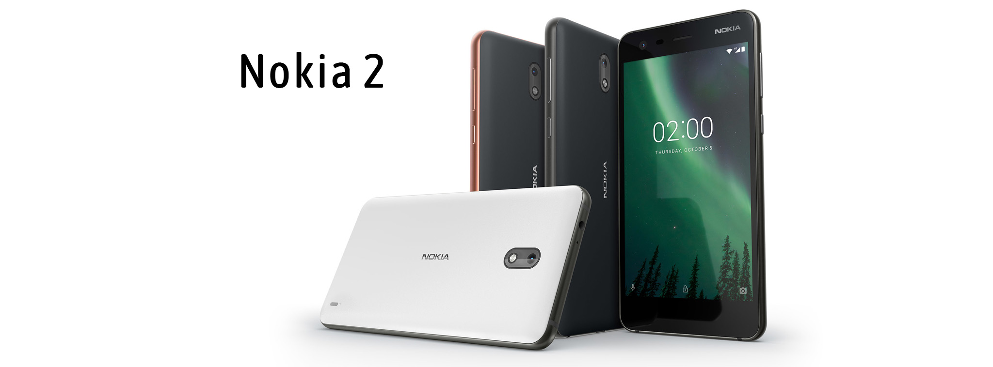 Nokia 2 chính thức: Pin 4.100 mAh, giá chỉ 99 Euro, smartphone rẻ nhất của HMD Global