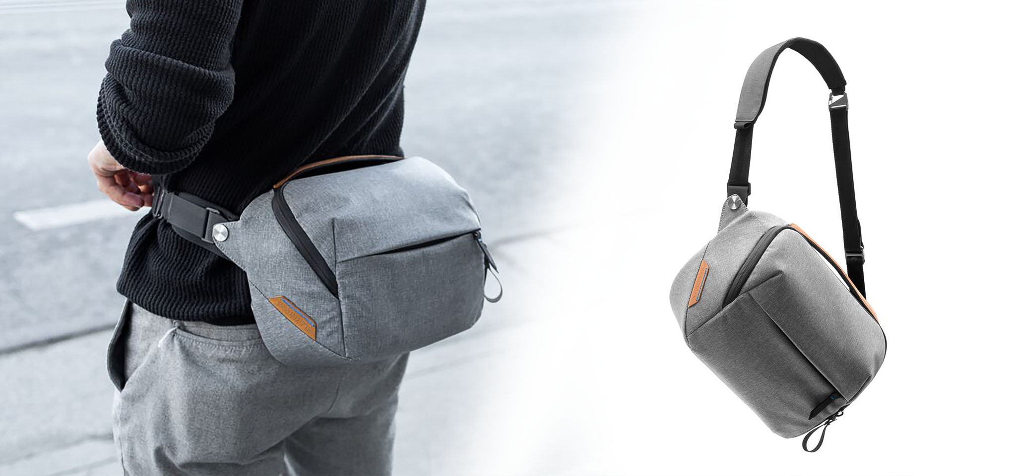Peak Design 5L Everyday Sling: Túi đeo ngang eo, nhỏ và nhẹ, chứa được tablet 11", giá $100