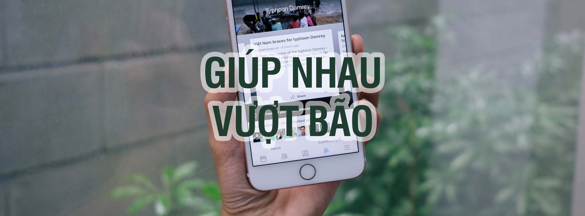 Hub Facebook về bão tại Nha Trang: nơi chia sẻ thông tin, giúp đỡ nhau khi có thảm họa