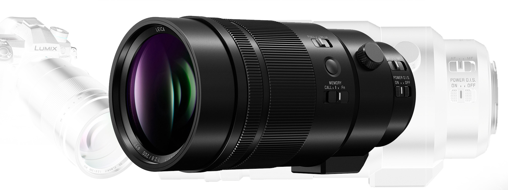 Panasonic ra mắt ống kính Leica DG Elmarit 200mm f/2.8 Power O.I.S: Nhỏ và nhẹ, giá $3000