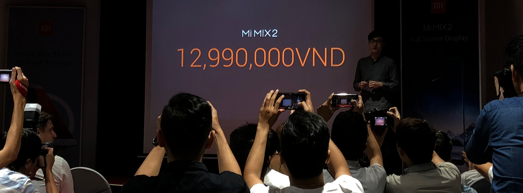 Xiaomi Mimix 2, Redmi Note 5A Prime chính hãng: 13 triệu, 4,3 triệu