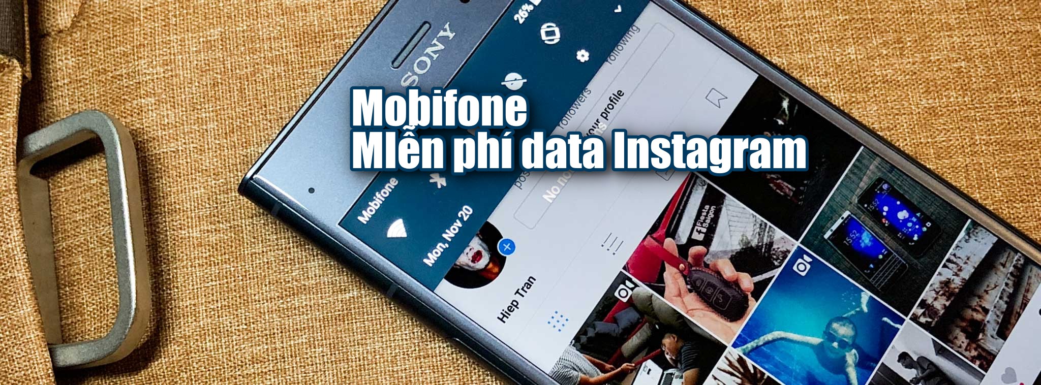 Mobifone đang cho sử dụng Instagram miễn phí