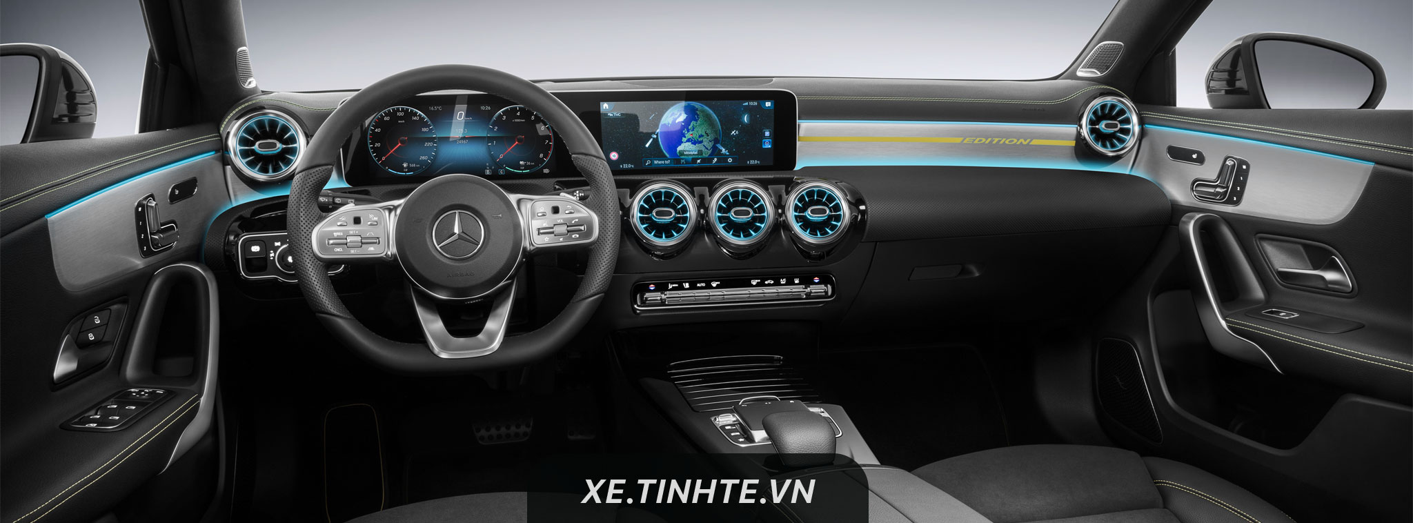 Mercedes-Benz hé lộ nội thất của dòng xe A-Class mới: thể thao, hiện đại và rộng rãi hơn