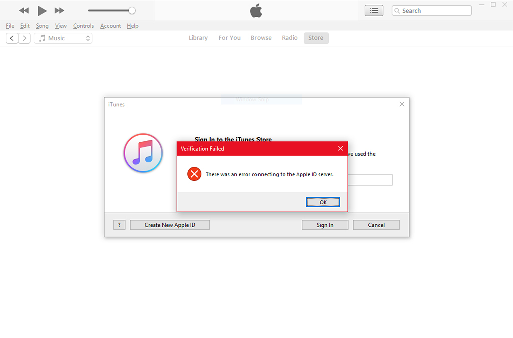 Sửa lỗi đăng nhập iTunes/iCloud trên Windows 10