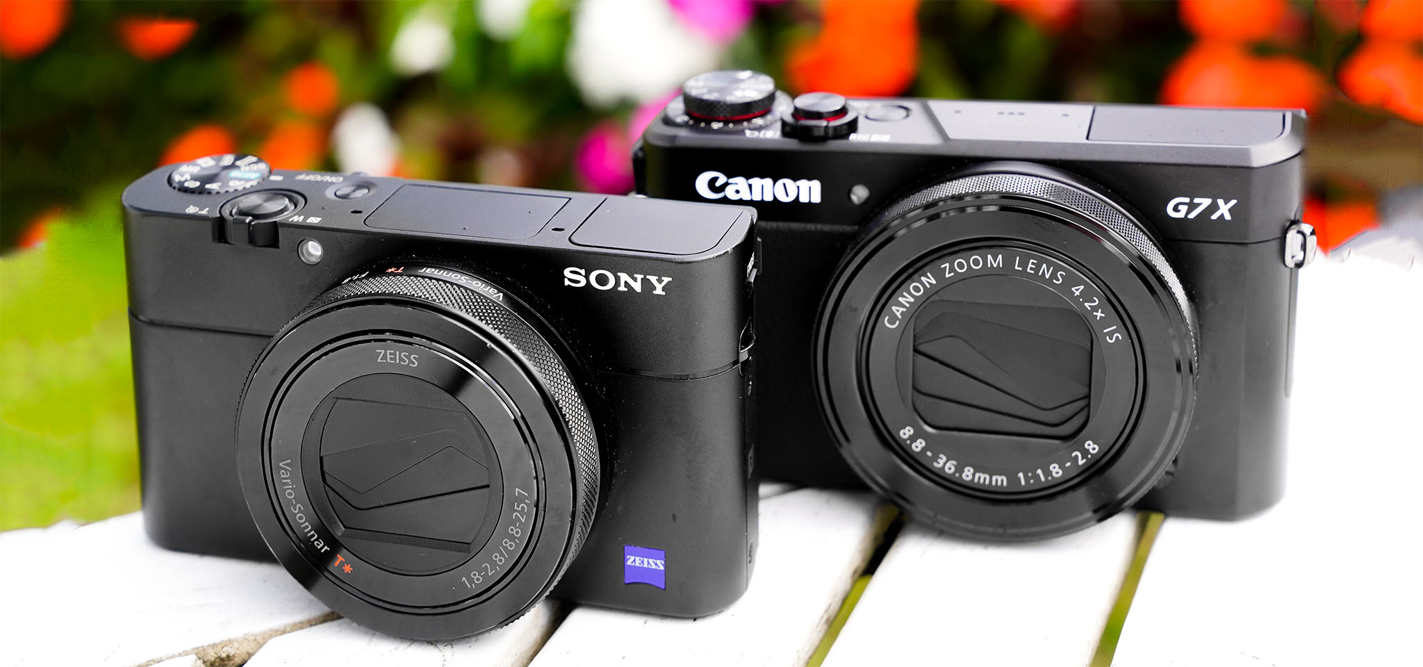 So sánh ảnh chụp Sony RX100 V và Canon G7 X mark II: Compact cao cấp