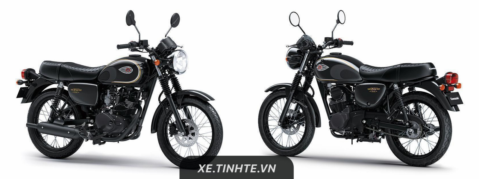 Kawasaki W175 ra mắt tại Indonesia, phong cách hoài cổ, động cơ 175 cc, giá từ 2.200 USD