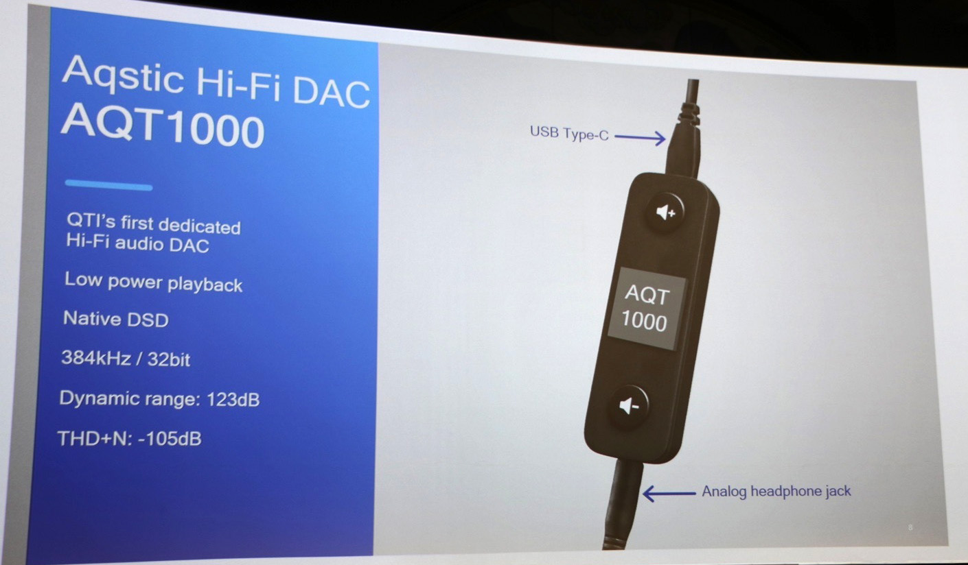 Năm sau sẽ có tai nghe nhỏ gọn dùng DAC Hi-Fi USB-C của Qualcomm