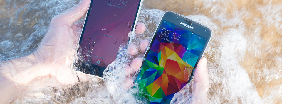 [Kinh nghiệm cá nhân] Samsung là hãng có điện thoại xuống nước tốt nhất