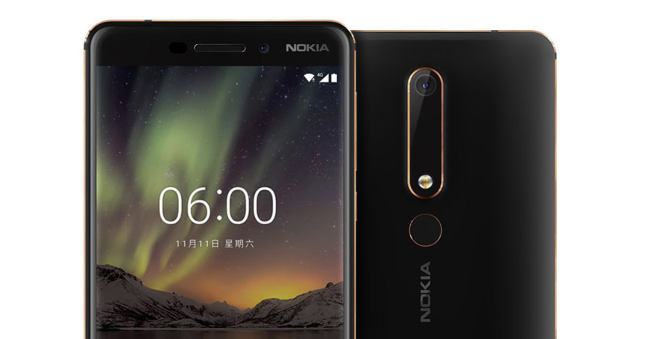 Đây là Nokia 6 2018 với viền màn hình mỏng hơn, vỏ nhôm, chip Snapdragon 630?