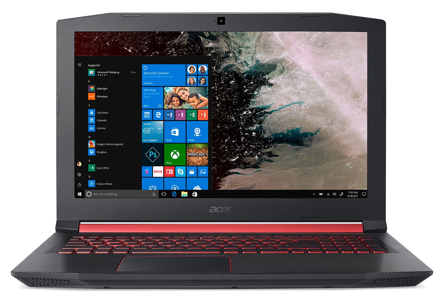 [CES18] Acer làm mới laptop chơi game Nitro 5 với chip AMD Ryzen, giá chỉ từ 799$