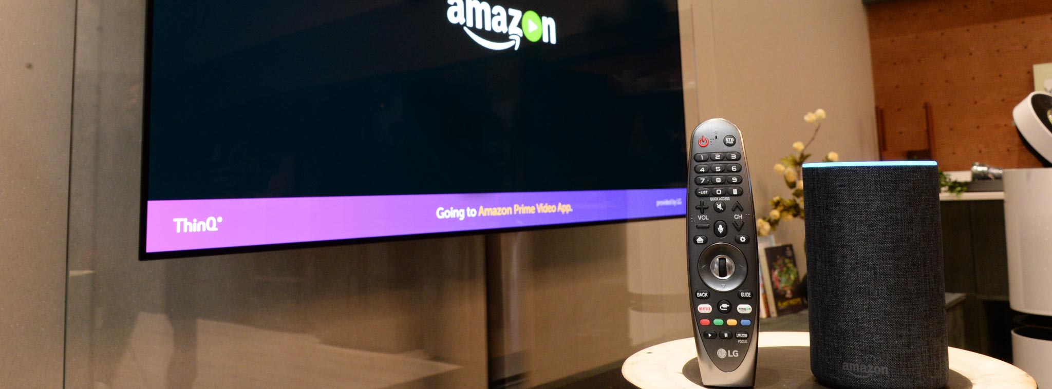 [CES18] Các dòng TV LG 2018 tích hợp AI sẽ hỗ trợ điều khiển bằng giọng nói từ thiết bị Amazon Alexa