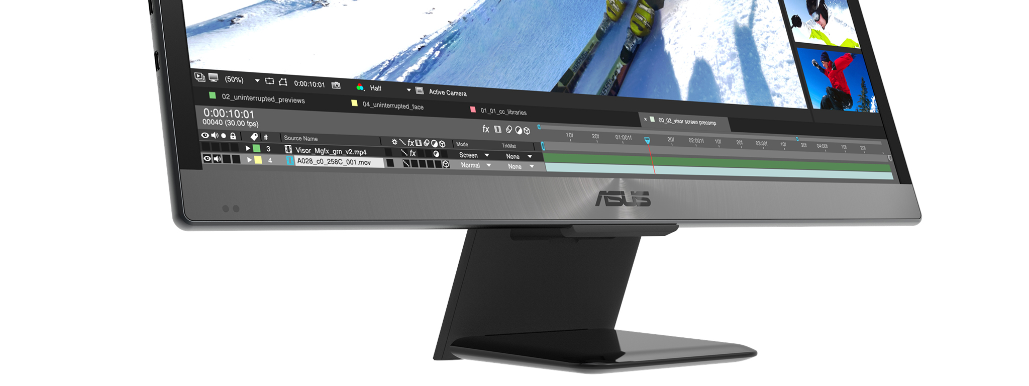 [CES18] Asus ra mắt màn hình OLED 4K cho dân chuyên nghiệp, tấm nền do Sony - Pana sản xuất