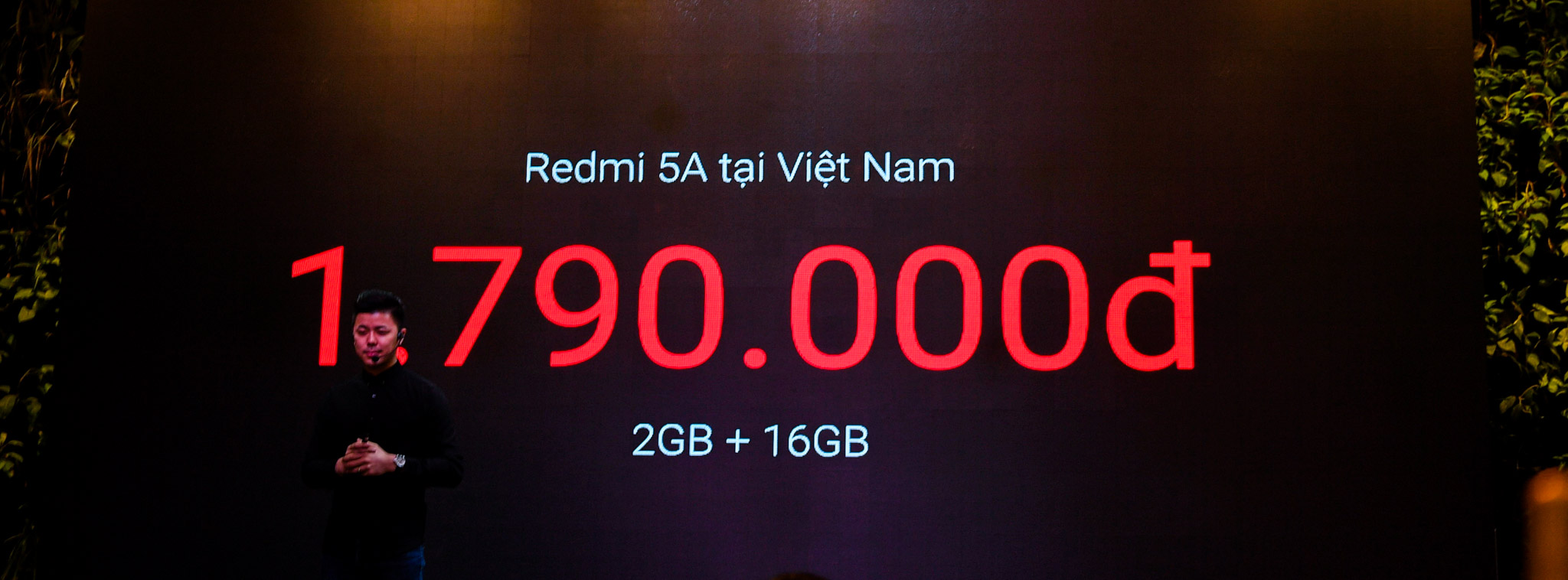 Xiaomi Redmi 5A chính thức bán ra từ 22/1 giá 1tr790, Snapdragon 425, camera 13MP, pin 3000mAh
