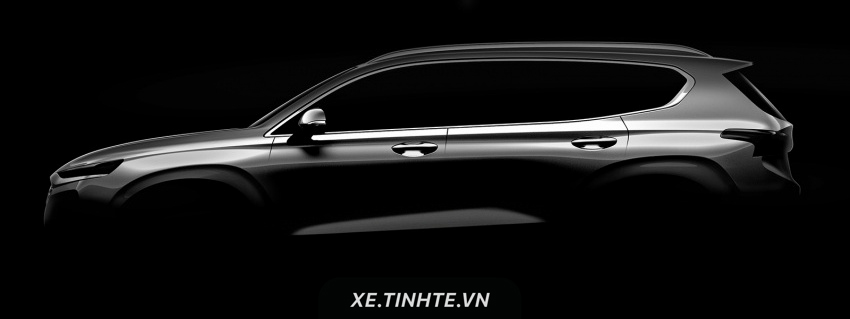 Hyundai Santa Fe thế hệ mới sẽ ra mắt trong tháng 2