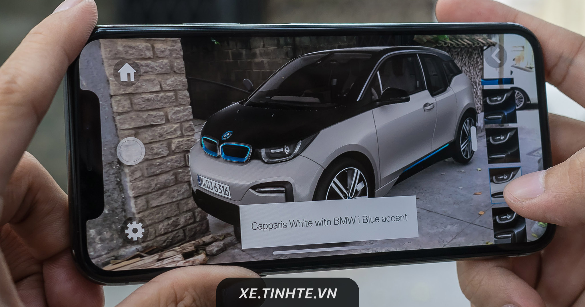 BMW i Visualizer: App tăng cường thực tế ảo, xem xe BMW bất cứ đâu, chọn nội ngoại thất tuỳ thích