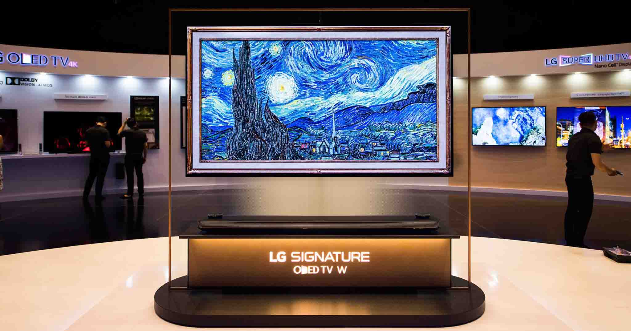 Cứ mỗi 3 phút là có một TV OLED của LG được bán tại Hàn Quốc trong tháng 1/2018