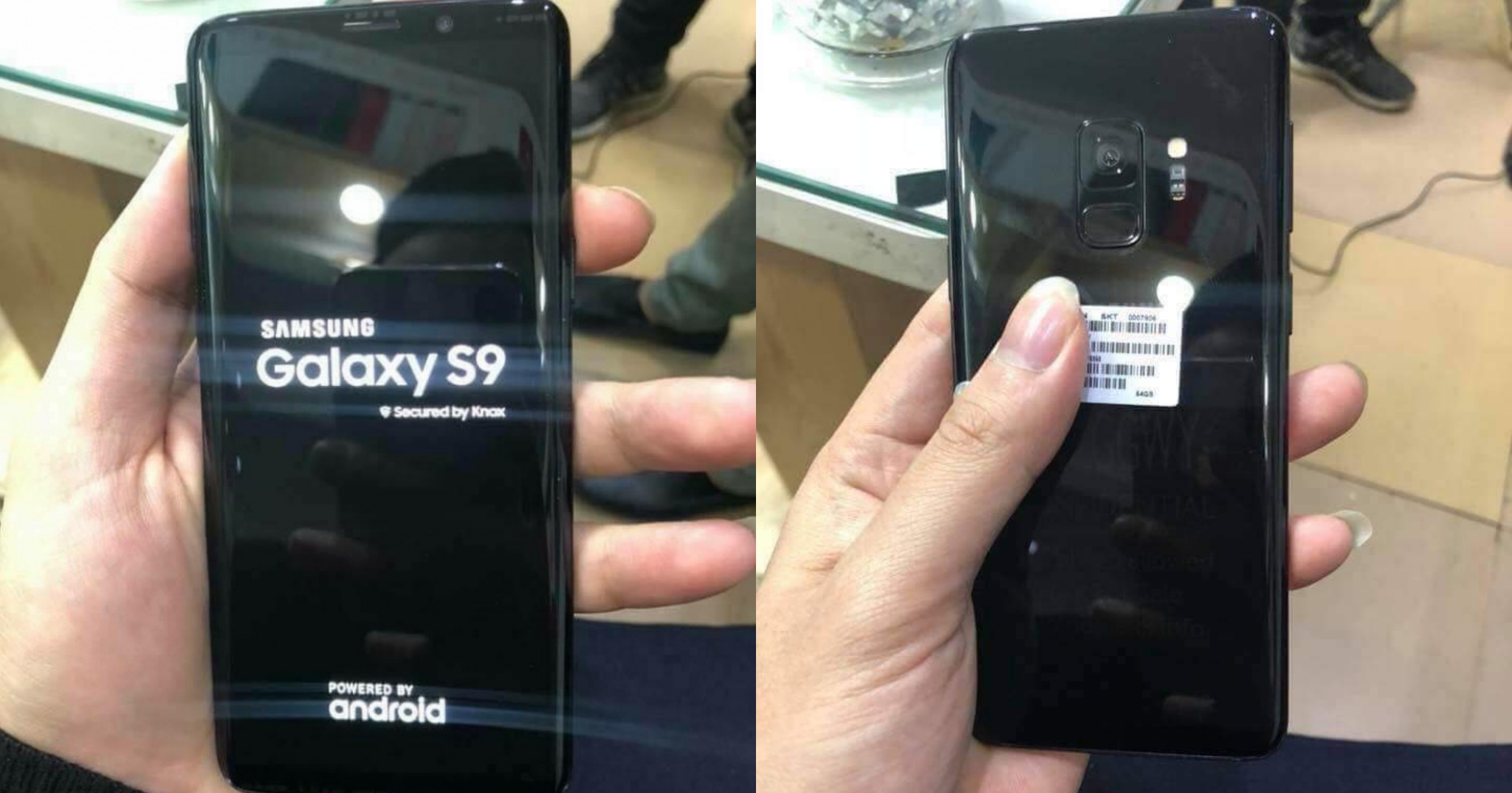 Đây là hình ảnh trên tay Samsung Galaxy S9 bị lộ trước triển lãm