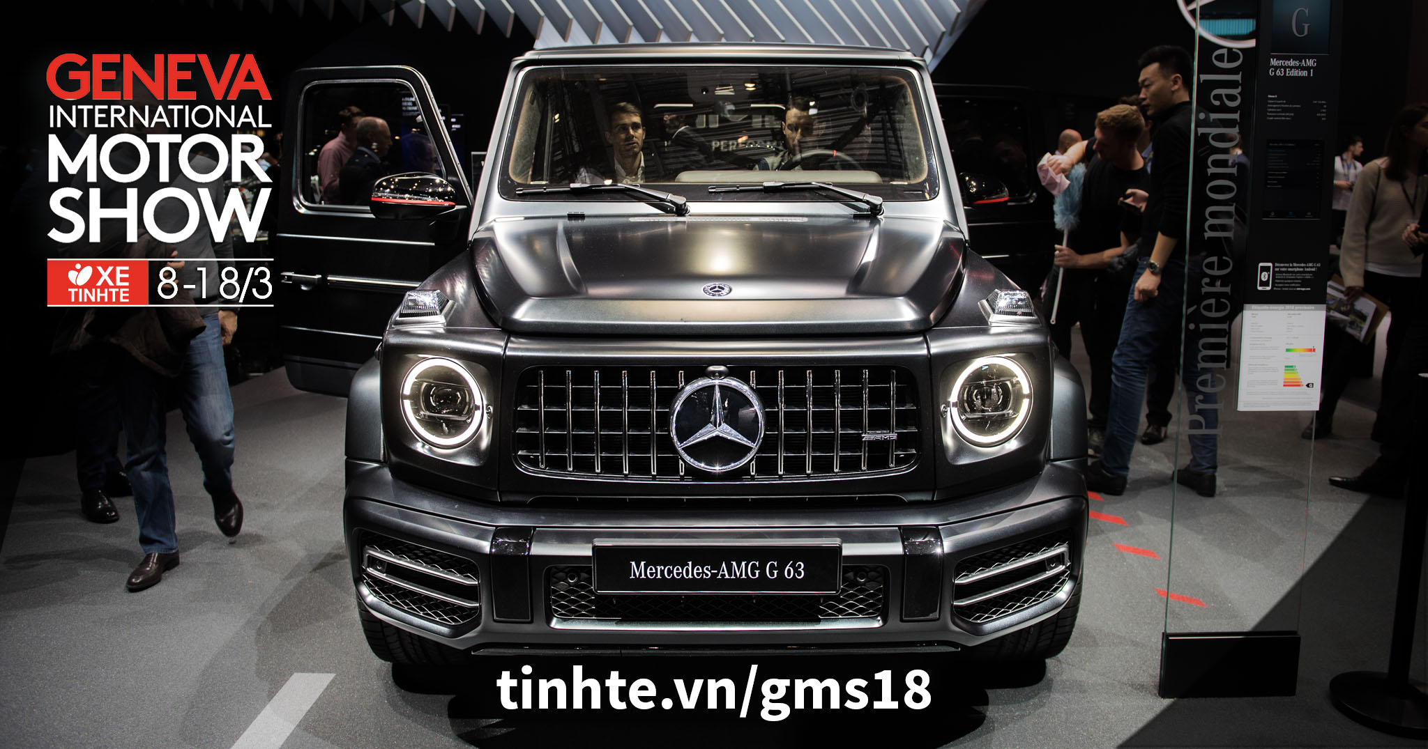 #GMS18 Chi tiết Mercedes-AMG G63 2019 - động cơ V8 mạnh 577 mã lực, có tùy chọn Multi-beam LED