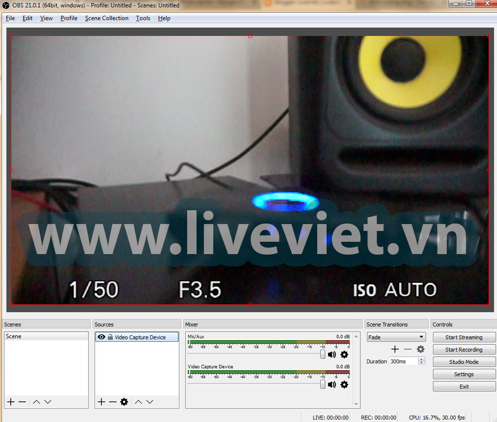 Hướng dẫn livestream bằng máy ảnh DSLR, Mirroless thông qua Capture card