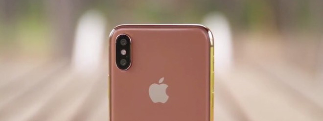[Tin đồn] Apple sẽ ra mắt thêm màu vàng đồng cho iPhone X