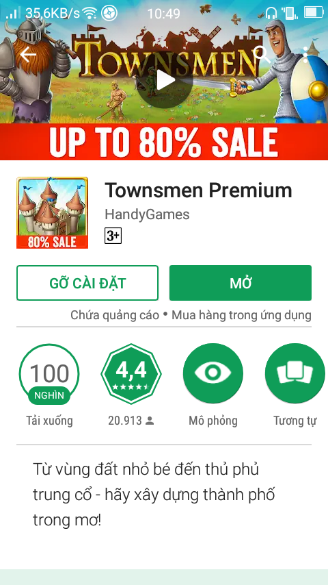 Cần tìm Pro hướng dẫn chơi game Townsmen (Android) với ạ.