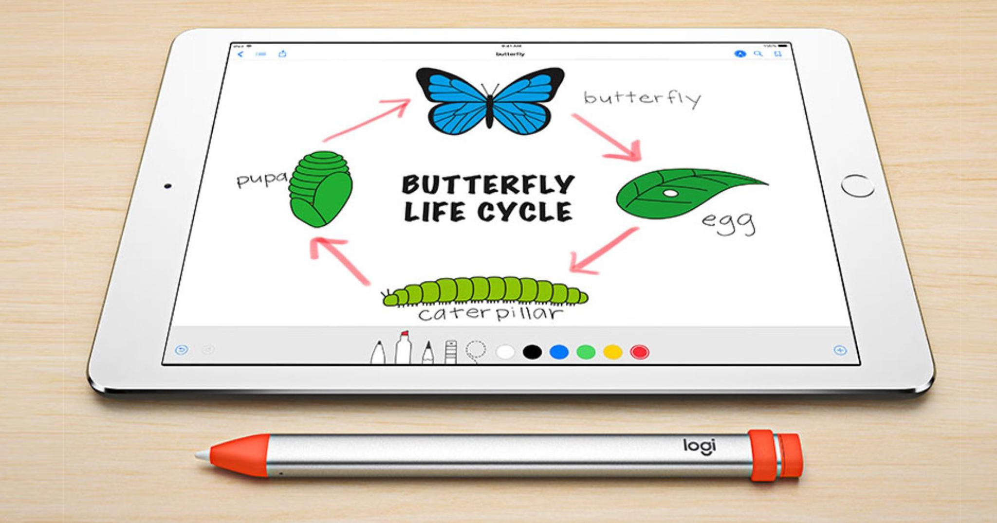 Logitech giới thiệu bút stylus Crayon, sở hữu công nghệ của Apple Pencil nhưng rẻ hơn, chỉ 49$